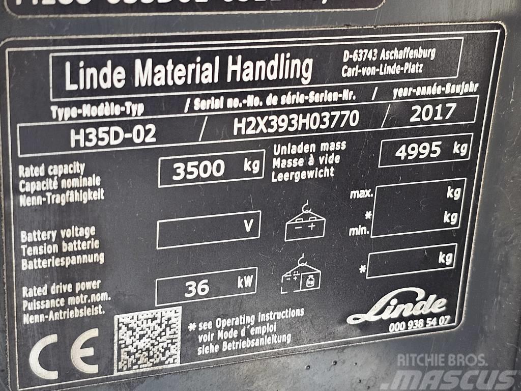 Linde H35D-02 Camiones diesel