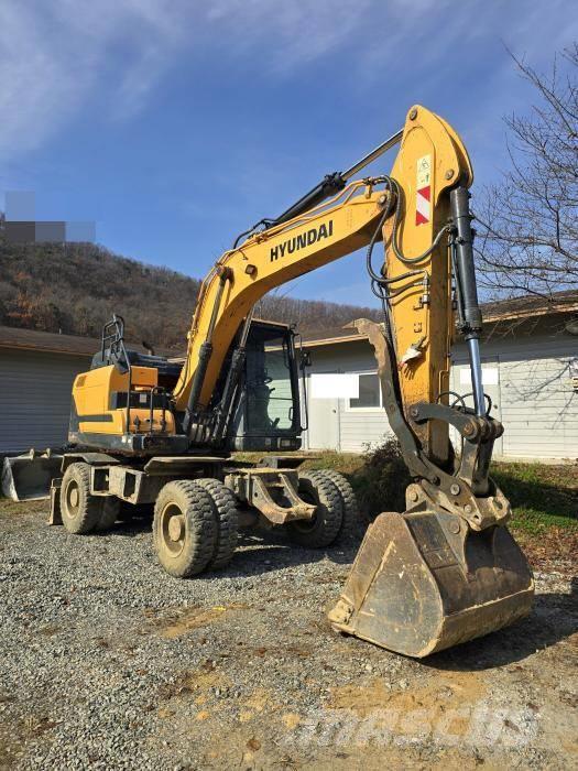 Hyundai HW 145 Excavadoras de ruedas