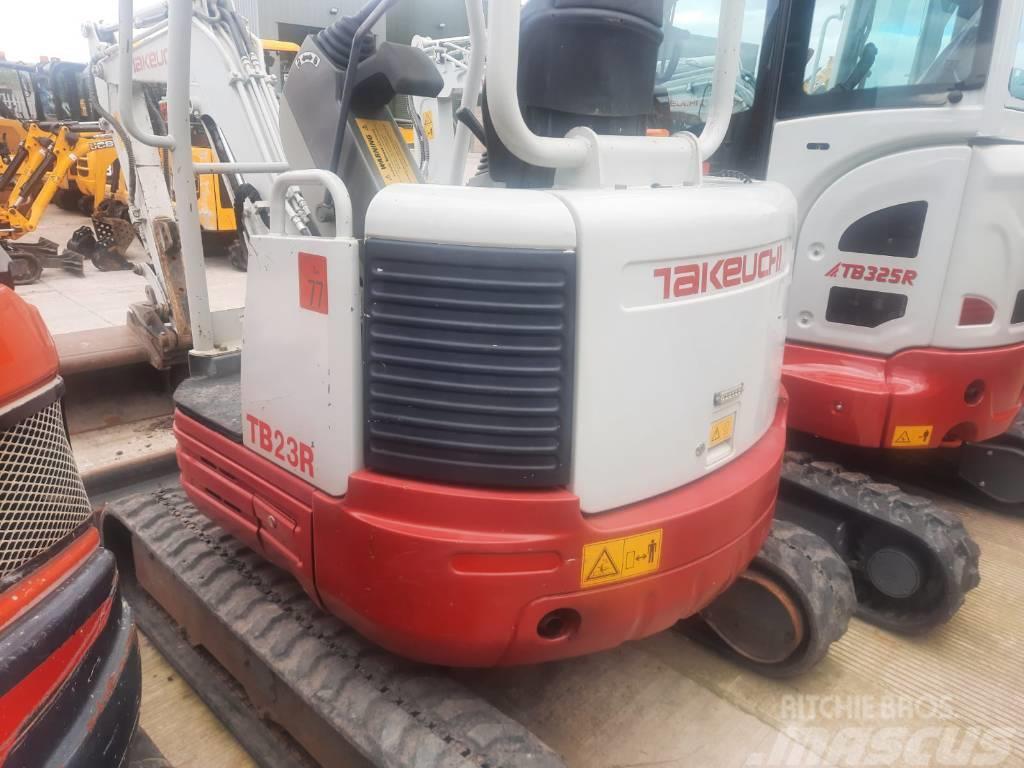 Takeuchi TB23R Miniexcavadoras