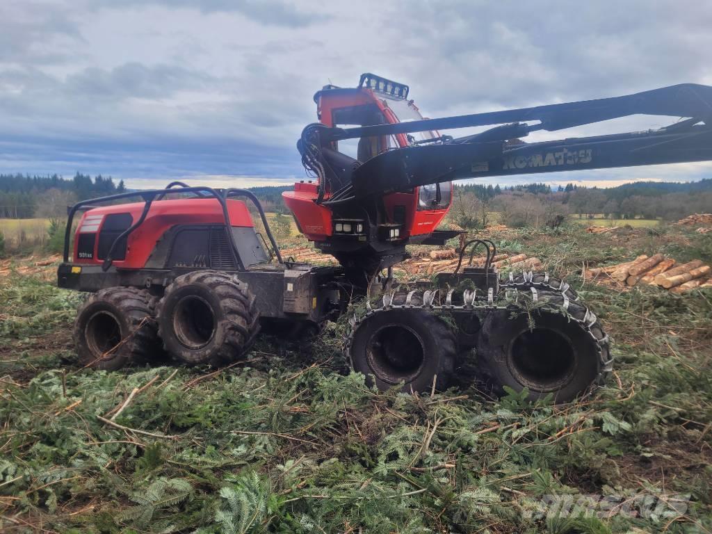 Komatsu 931 XC Cosechadoras