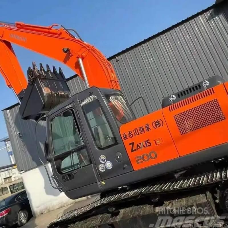 Hitachi ZX 200 Excavadoras sobre orugas