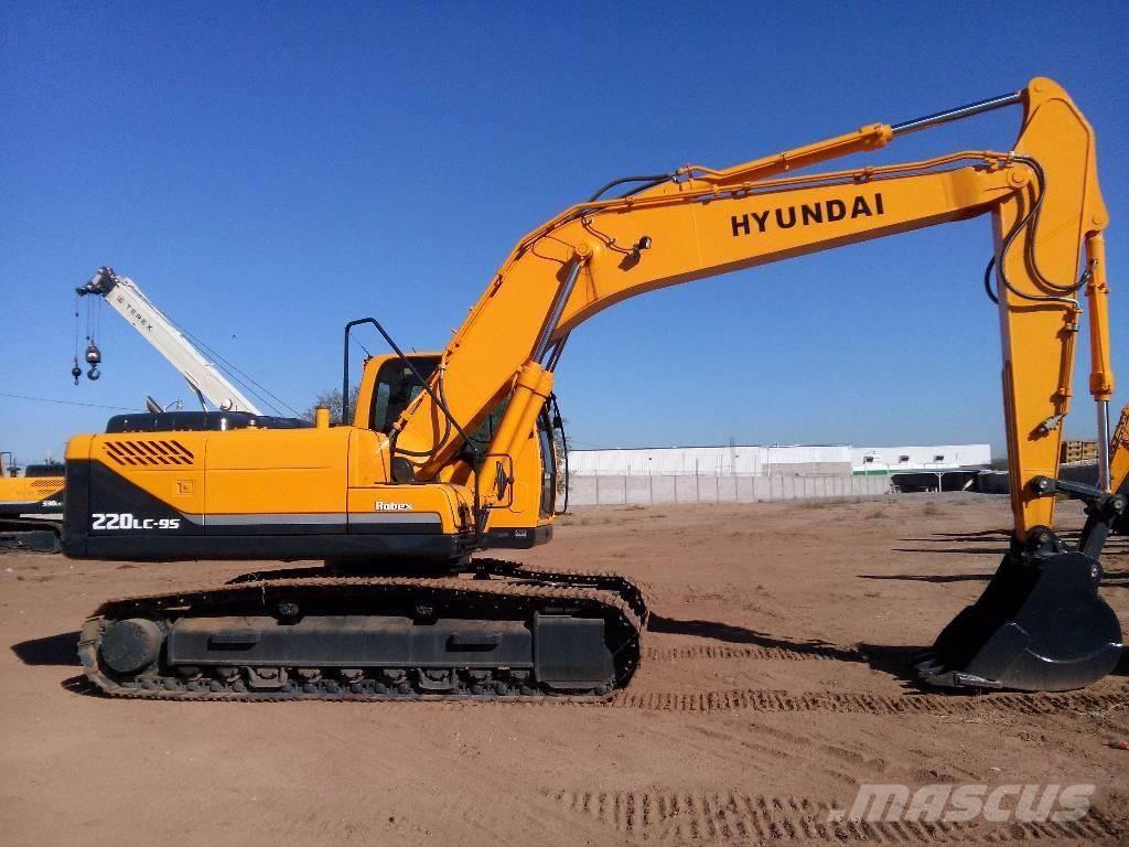 Hyundai robex220lc-9s Excavadoras sobre orugas