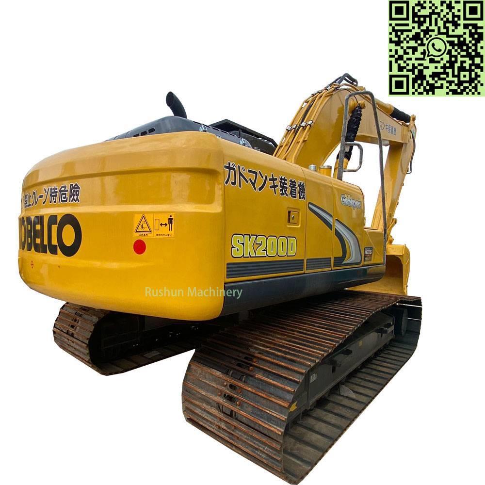 Kobelco SK200 Excavadoras sobre orugas