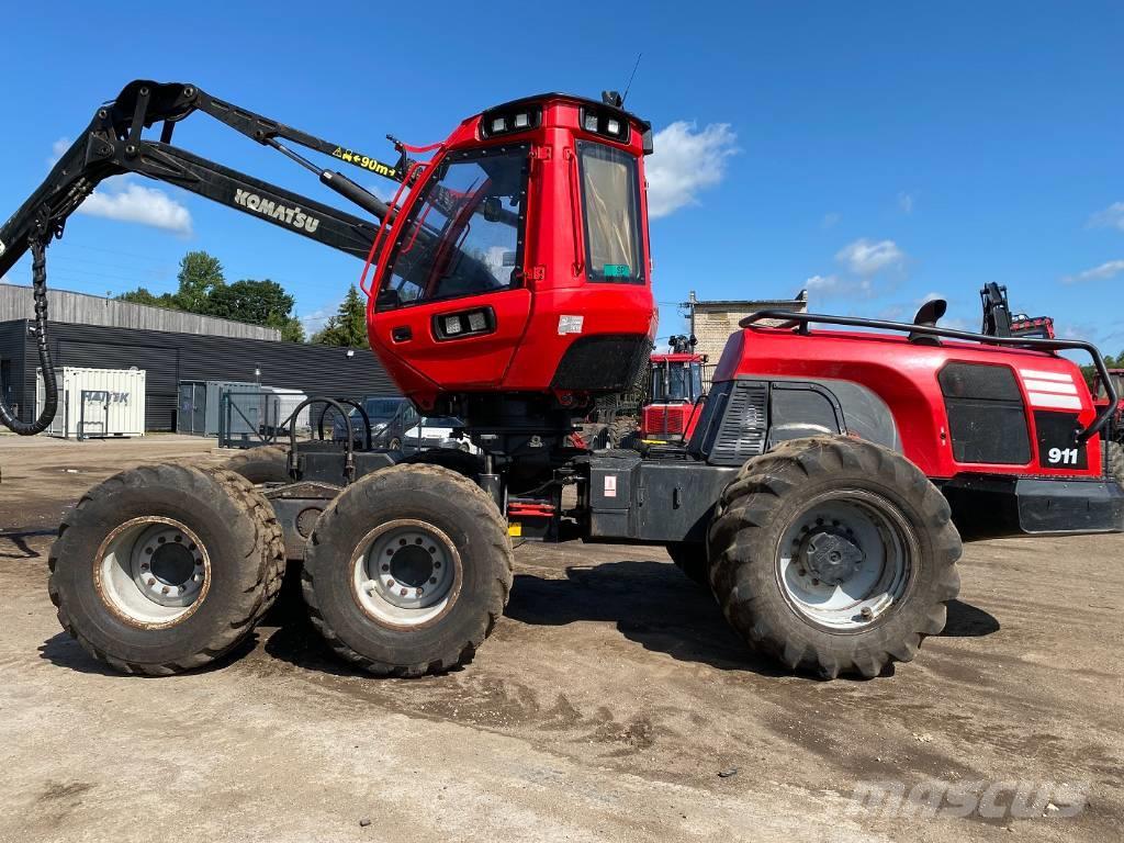 Komatsu 911 Cosechadoras