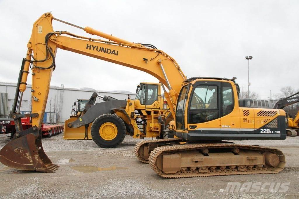 Hyundai robex220lc-9s Excavadoras sobre orugas