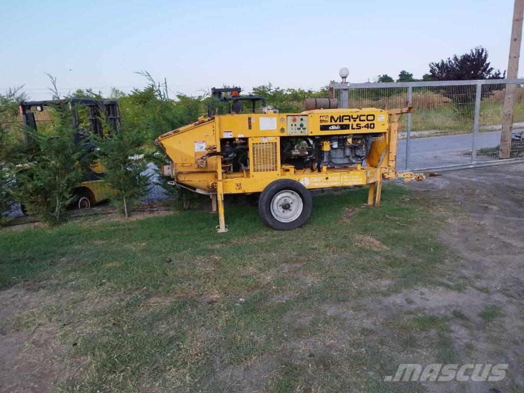 Mayco LS-40 Bombas de concreto