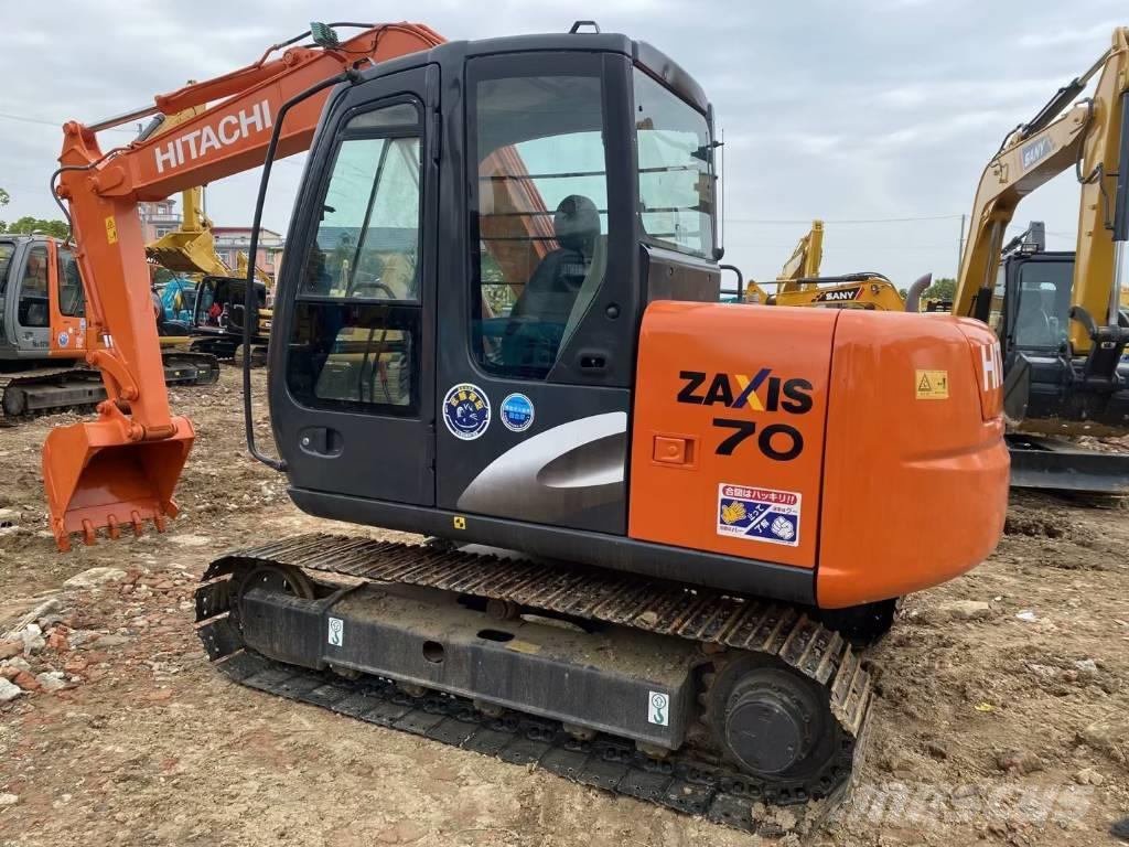 Hitachi ZX 70 Excavadoras sobre orugas