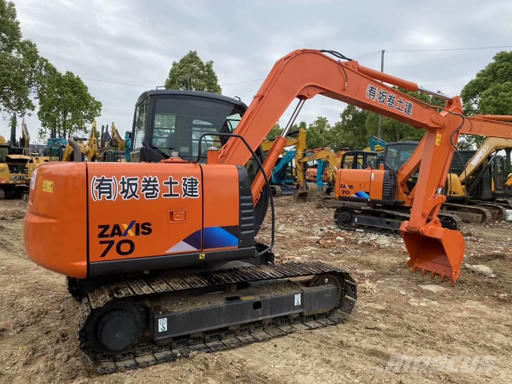 Hitachi ZX 70 Excavadoras sobre orugas