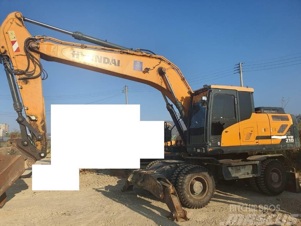 Hyundai HW210 Excavadoras de ruedas