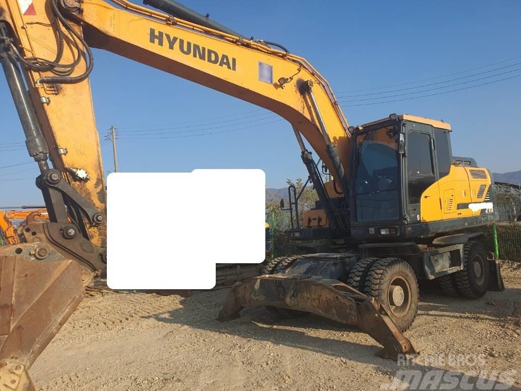 Hyundai HW210 Excavadoras de ruedas