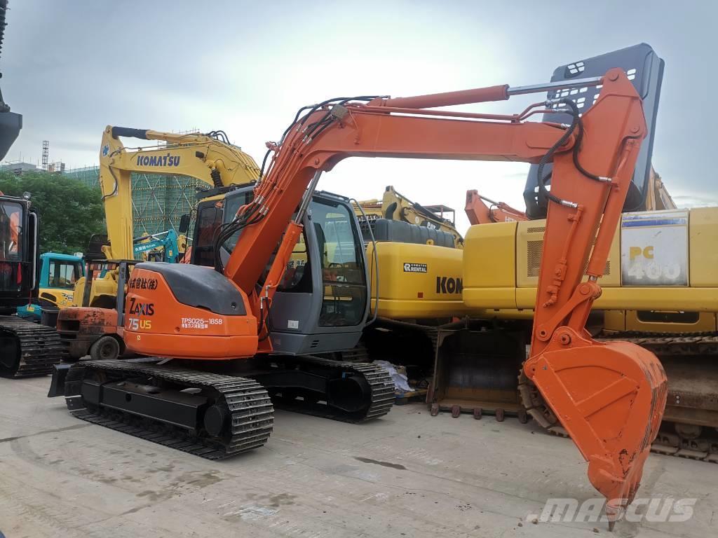 Hitachi ZX 75 Excavadoras sobre orugas