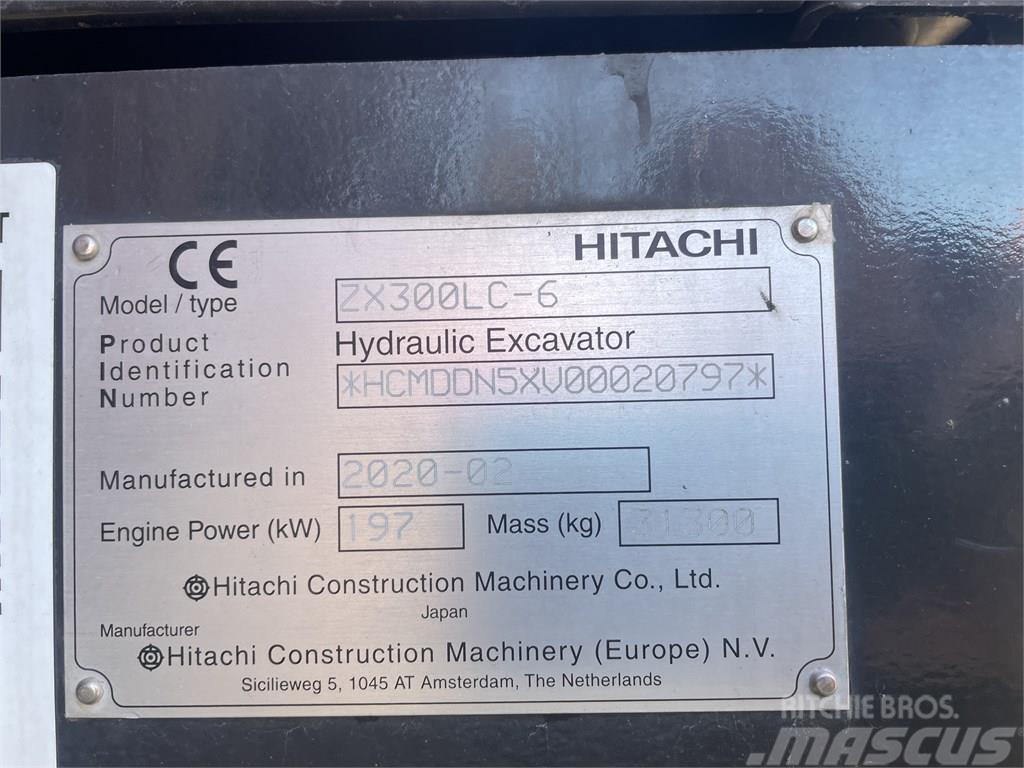 Hitachi ZX300-6 Excavadoras sobre orugas