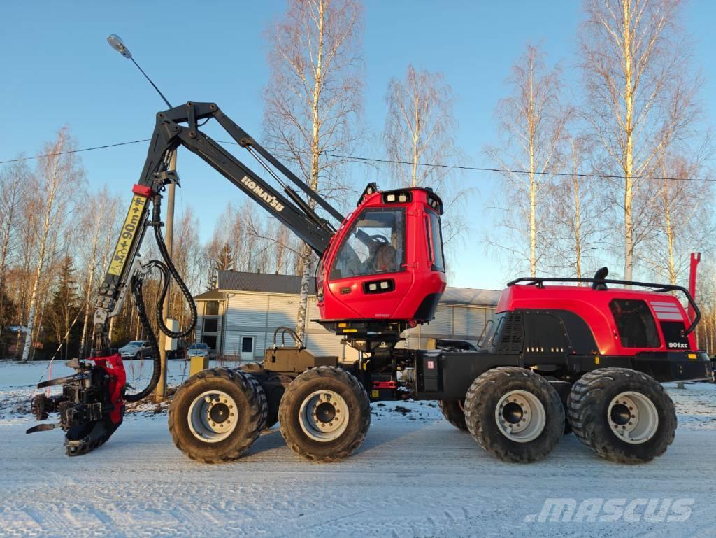 Komatsu 901 XC Cosechadoras