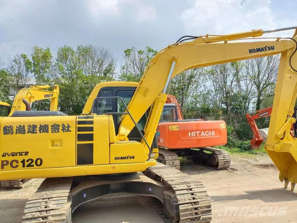 Komatsu 120 Excavadoras sobre orugas