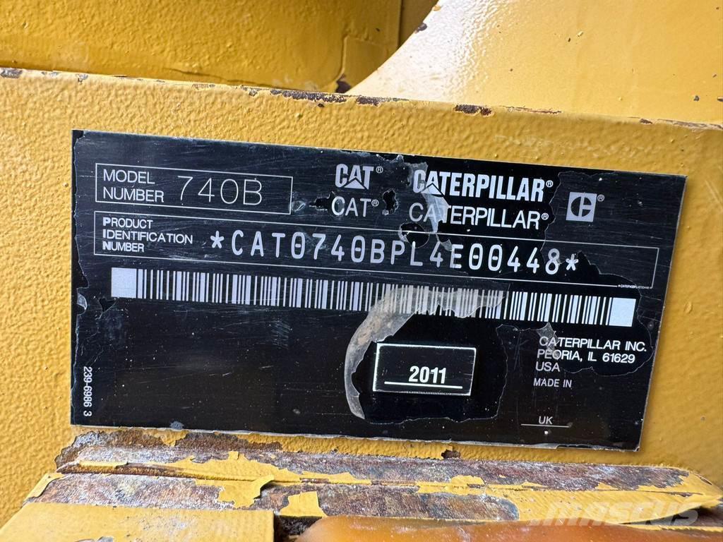 CAT 740B Camiones articulados