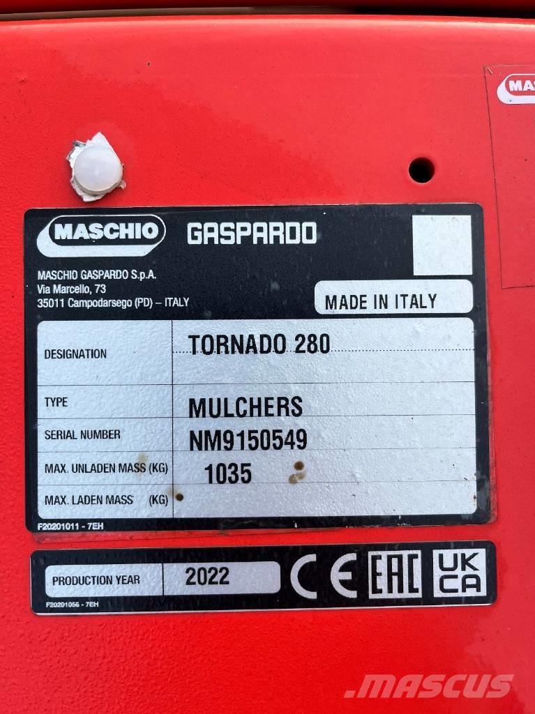 Maschio Tornado 280 Segadoras y cortadoras de hojas para pasto