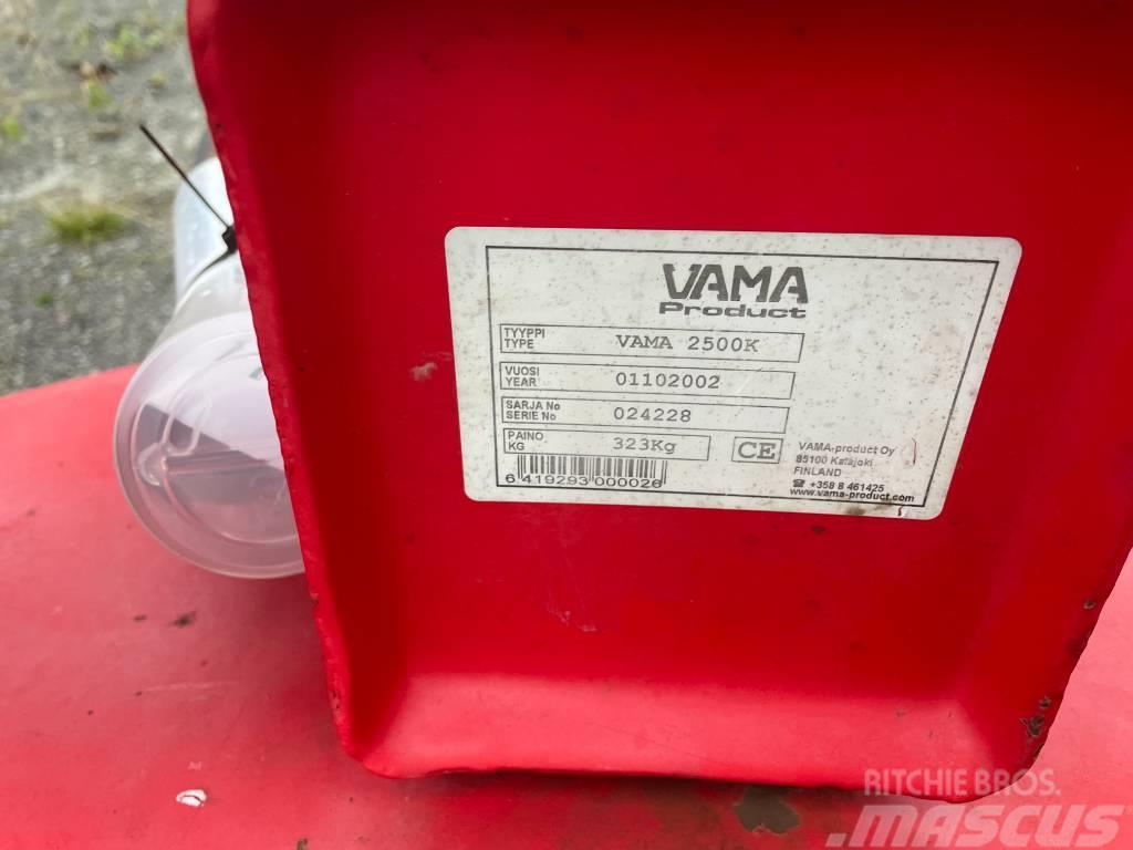 Vama 2500K Hojas y cuñas quitanieves