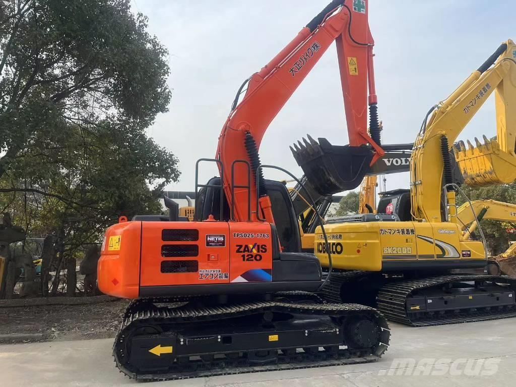 Hitachi ZX 120 Excavadoras sobre orugas