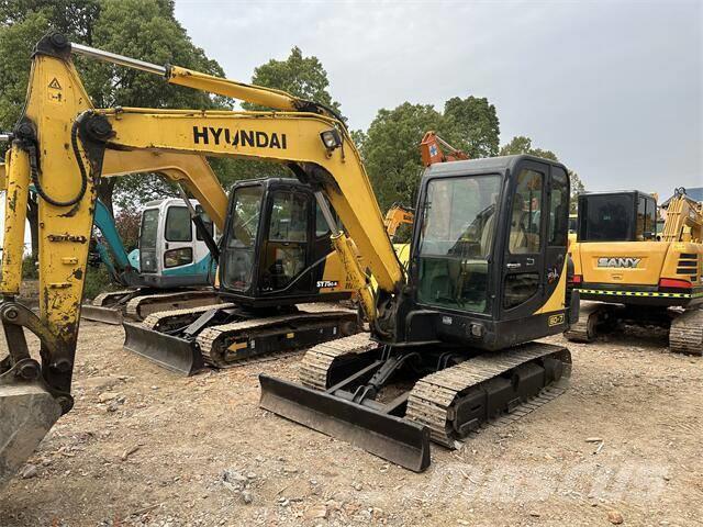 Hyundai R60-7 Excavadoras sobre orugas