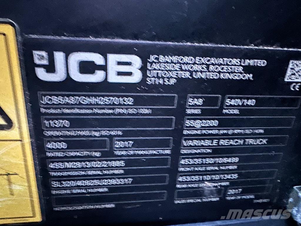 JCB 540-140 Carretillas telescópicas