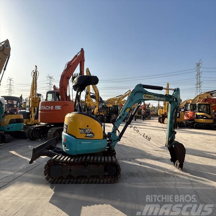 Kubota U 30 Excavadoras sobre orugas