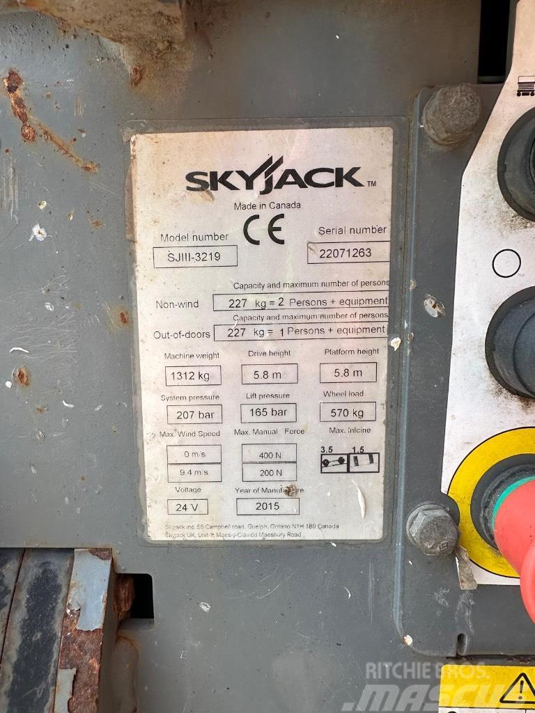 SkyJack SJ 3219 Plataformas tijera