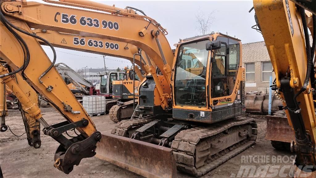 Hyundai R125 Excavadoras sobre orugas