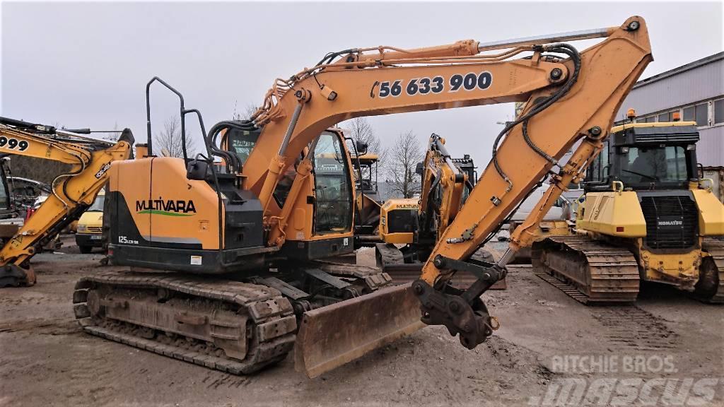 Hyundai R125 Excavadoras sobre orugas