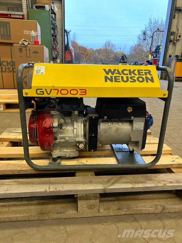 Wacker Neuson GV7003A Generadores diésel