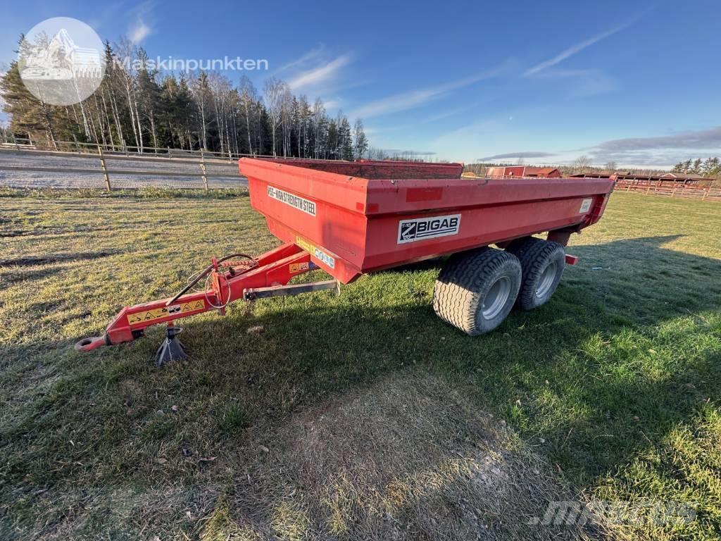 Bigab T 10 Remolques con caja de volteo