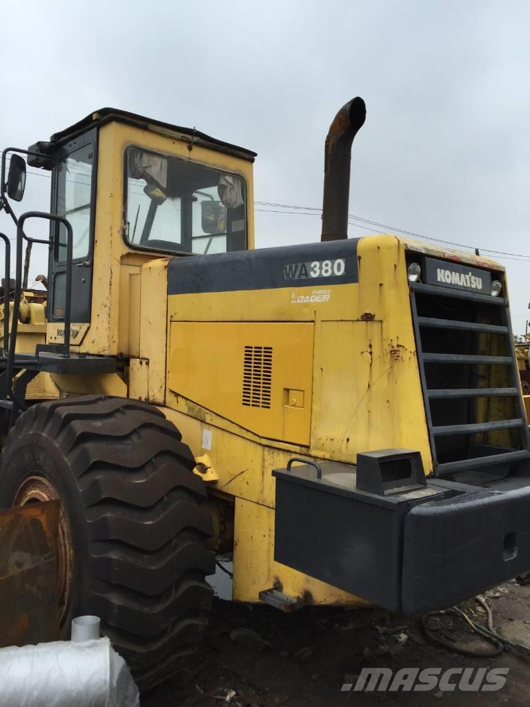 Komatsu WA 380 Cargadoras sobre ruedas