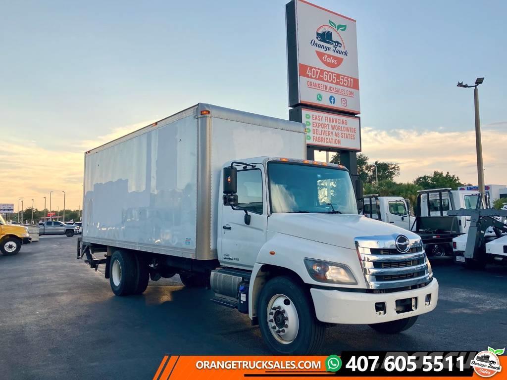 Hino 268 Camiones con caja de remolque