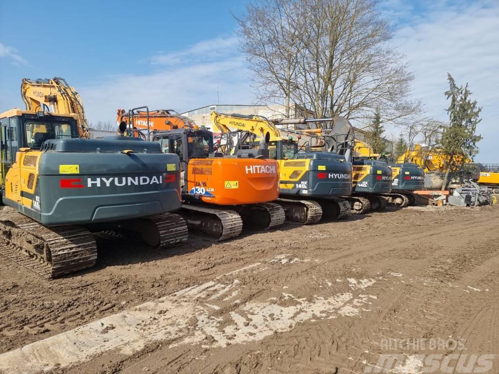 Hyundai HX140 L Excavadoras sobre orugas