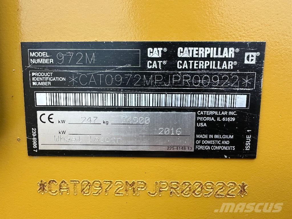 CAT 972 M Cargadoras sobre ruedas