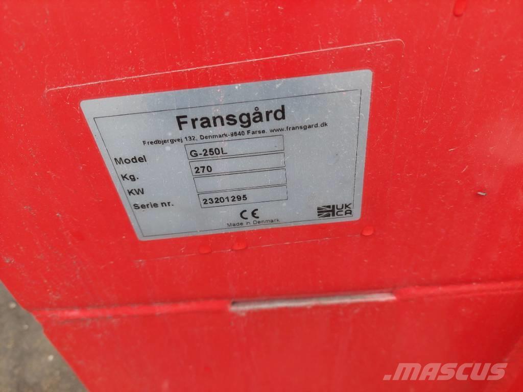 Fransgård 6 250l Barredoras de nieve