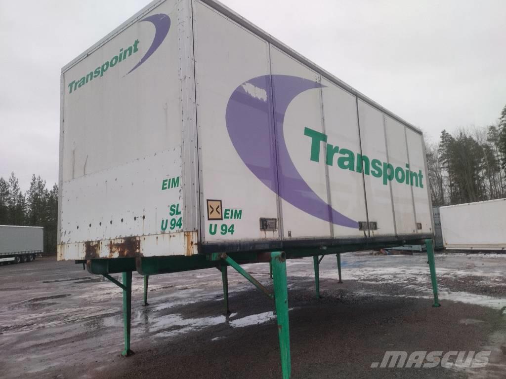  Fokor kokosivuaukeava jalkakori Cajas de tráiler