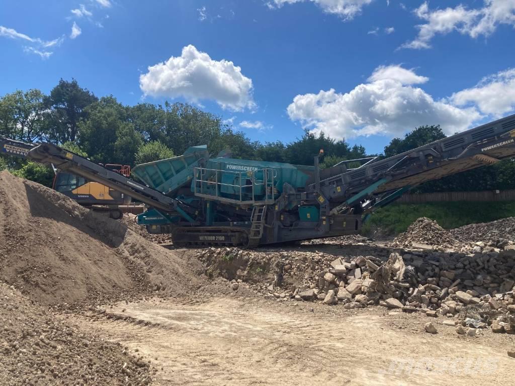 PowerScreen Warrior 2100 Machacadoras