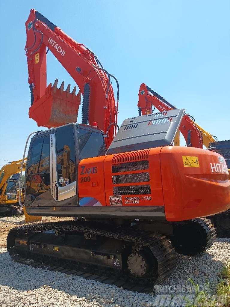 Hitachi ZX 200 Excavadoras sobre orugas