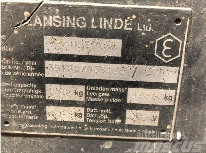 Linde H25D Camiones diesel