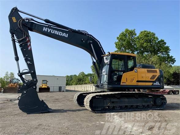 Hyundai Hx210AL Excavadoras sobre orugas