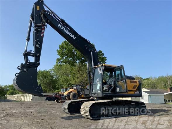 Hyundai Hx210AL Excavadoras sobre orugas