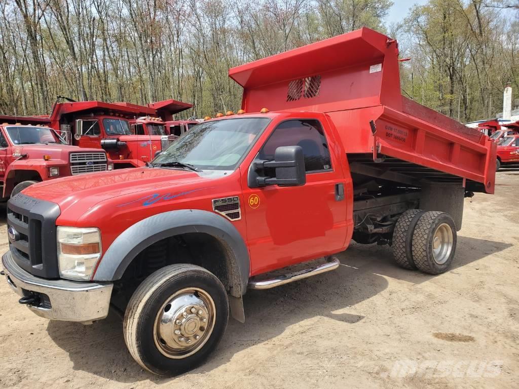 Ford f550 Caja abierta/laterales abatibles