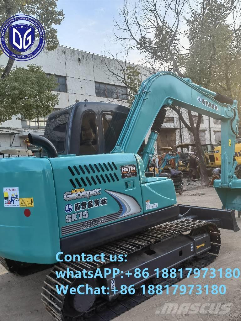 Kobelco SK75-8 Excavadoras sobre orugas