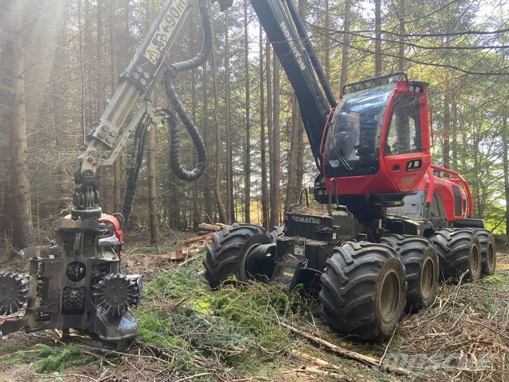 Komatsu 901XC Cosechadoras