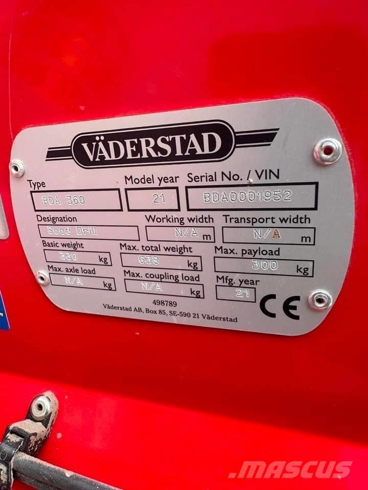 Väderstad BioDrill 360 Taladros