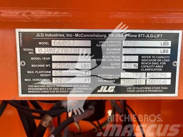 JLG 660SJ Plataformas con brazo de elevación telescópico