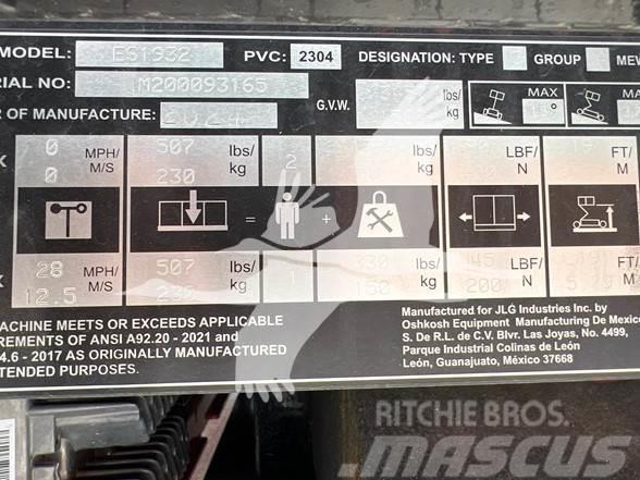 JLG ES1932 Plataformas tijera