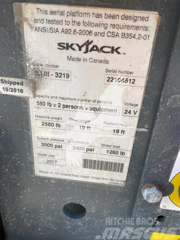 SkyJack SJIII3219 Plataformas tijera