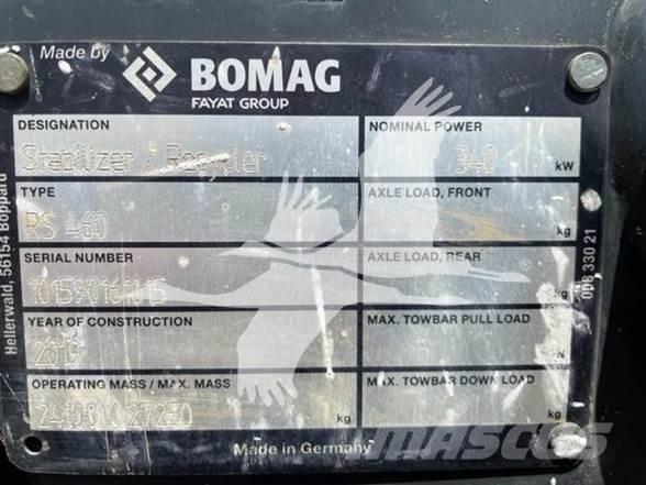 Bomag RS460 Recicladoras de asfalto