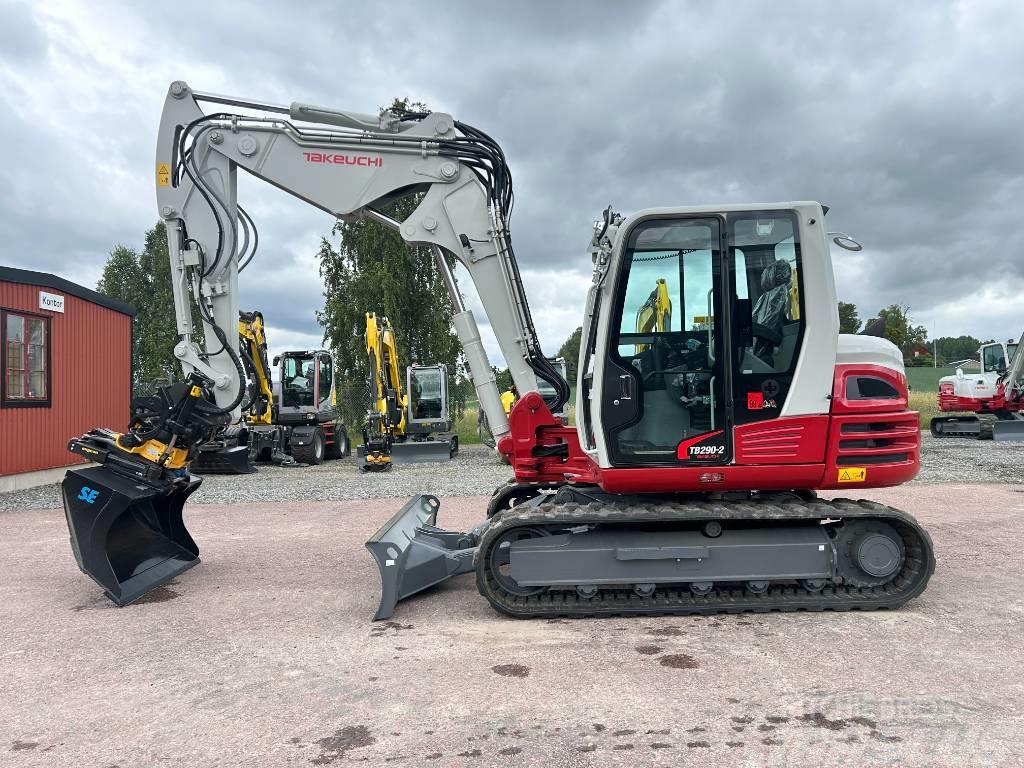 Takeuchi TB290 - Knäckbom Excavadoras 7t - 12t